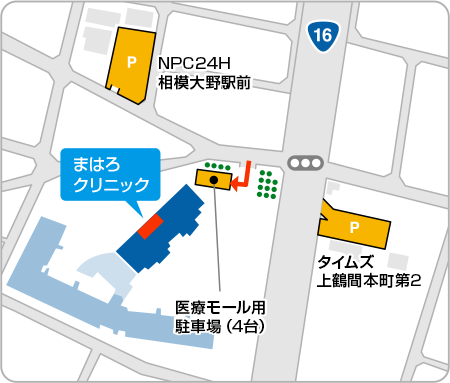 駐車場案内地図